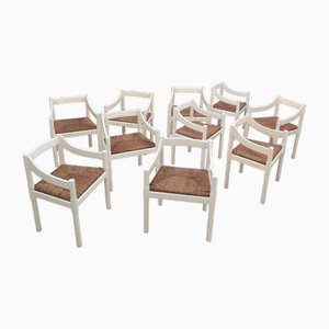 Carimate Chairs by Vico Magistretti for Cassina, 1965, Set of 10-ZQ-2021971