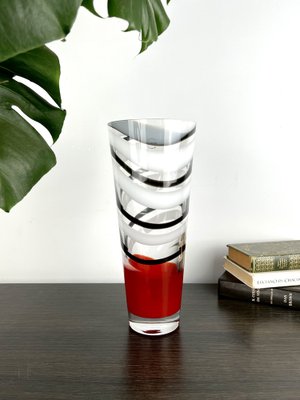 Carioca Glass Vase by Carlo Nasons Murano-QRT-1773600