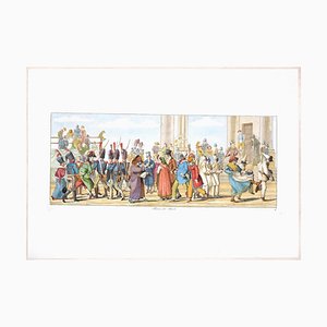 Carl Gustaf Hyalmar Morner - Rome, Piazza Del Popolo - Original Etching - 1820-ZCI-830674