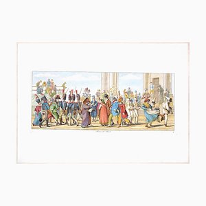 Carl Gustaf Hyalmar Morner - Rome, Piazza Del Popolo - Original Etching - 1820-ZCI-830677