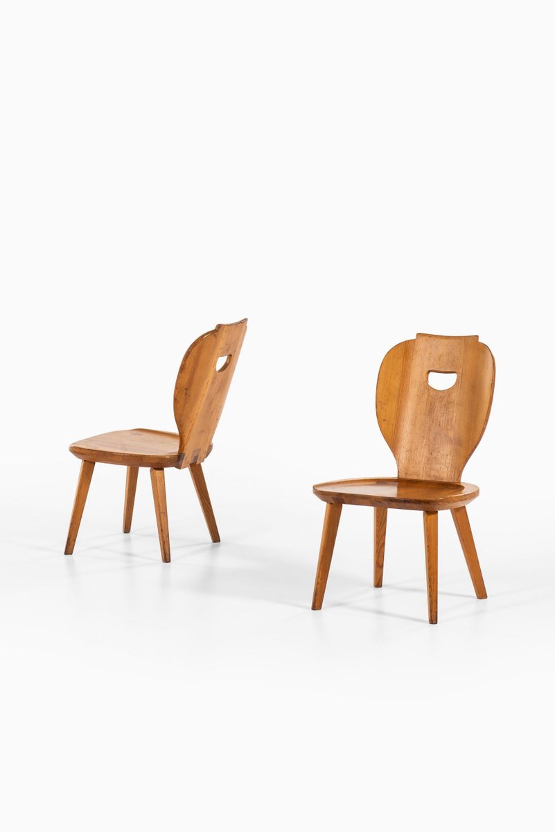 Carl Malmsten Seating Group by Carl Malmsten for Svensk Fur, 1950s, Set of 7