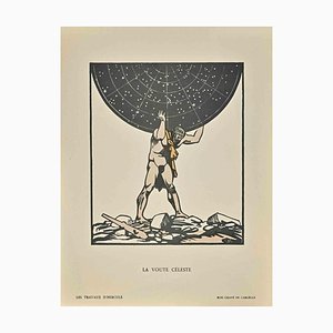 Carlège, La Voute Celeste, Original Woodcut Print, Early 20th Century-ZCI-1403438