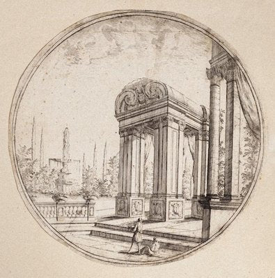 Carlo Antonio Buffagnotti - Architectural View- Etching - Early 18th-Century-ZCI-846621