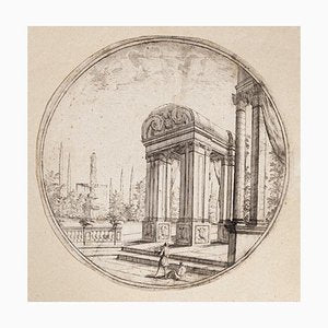 Carlo Antonio Buffagnotti - Architectural View- Etching - Early 18th-Century-ZCI-846621