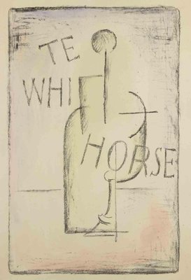 Carlo Carrà, The White Horse, Lithograph, 1944-ZCI-2042296