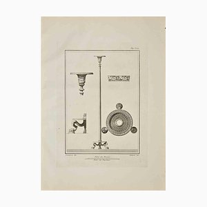 Carlo Cataneo, Ancient Roman Artifacts, Etching, 18th Century-ZCI-1453304