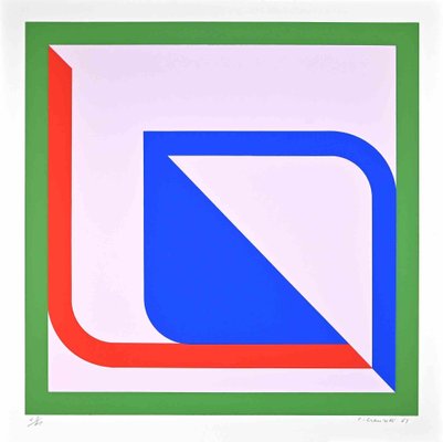 Carlo Lorenzetti, Abstract Composition, Screen Print, 1969-ZCI-1437093