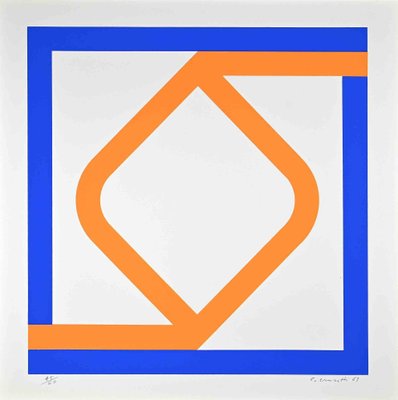 Carlo Lorenzetti, Abstract Composition, Screen Print, 1969-ZCI-1437092