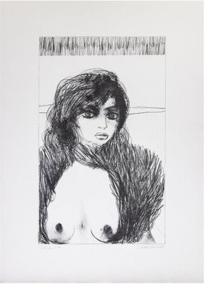 Carlo Marcantonio, Nude 8, Lithograph, 1970s-ZCI-1759150