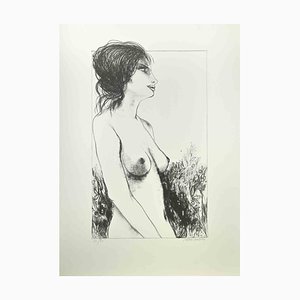 Carlo Marcantonio, Nude of Woman, Lithograph, 1970s-ZCI-2029427