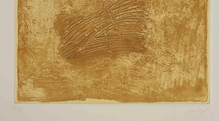 Carlo Mattioli, Sheaves of Wheat, Etching, 1968, Framed-ZCI-1436998