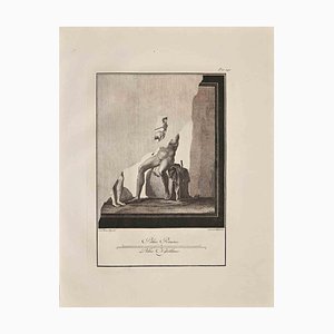 Carlo Nolli, Ancient Roman Fresco Herculaneum, Etching, 18th Century-ZCI-1422500