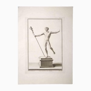 Carlo Nolli, Ancient Roman Statue, Etching, 18th-Century-ZCI-1163442