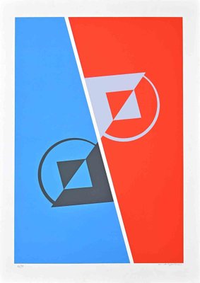 Carmelo Cappello, Composition, Original Screenprint, 1986-ZCI-1353522