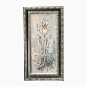 Carmenia Lilies, 1990s, Oil on Canvas, Framed-PTH-1351313