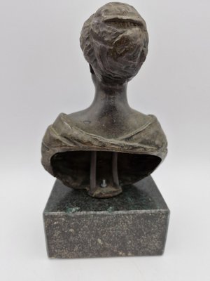 Carmine Genua, Bust Sculpture, 1800s, Bronze-RKF-1820731