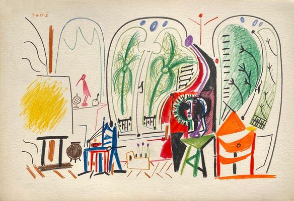 Carnet De Californie 31, Arches, Pablo Picasso-FMZ-962958