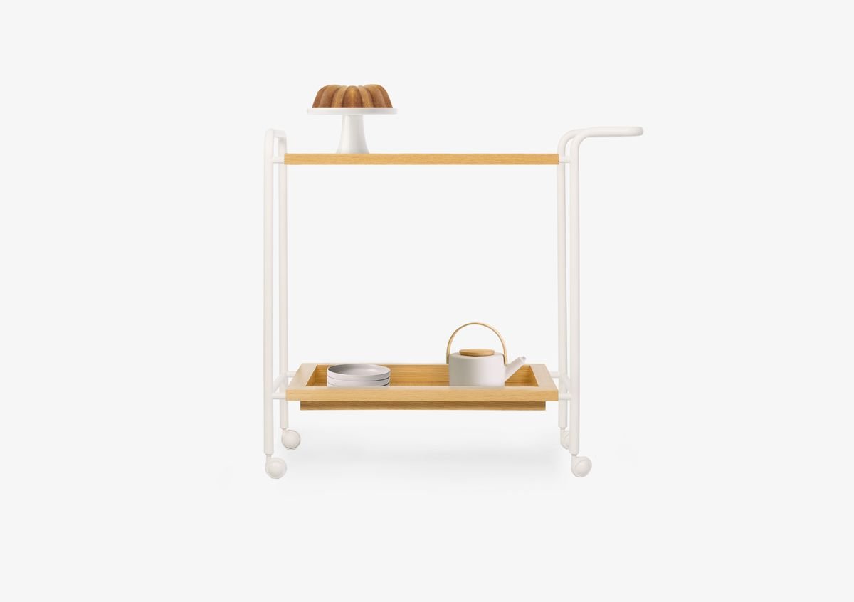 Caroline Tea Trolley by Marqqa, Set of 3