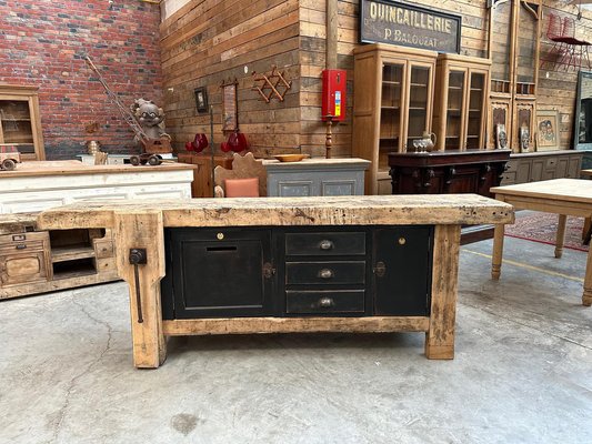 Carpentry Workshop Workbench, 1890s-WSZ-2036467