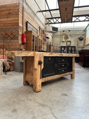 Carpentry Workshop Workbench, 1890s-WSZ-2036467