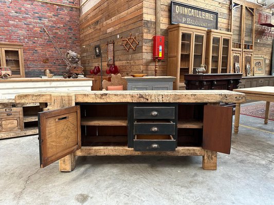 Carpentry Workshop Workbench, 1890s-WSZ-2036467