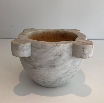 Carrara Marble Mortar-BA-1365424