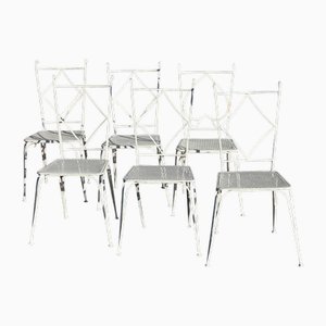 Carré Das Chairs by Mathieu Matégot, 1950s, Set of 6-SSK-2035890