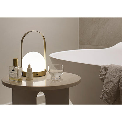 Audo Carrie Table Lamp Portable White