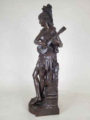 Carrier-Belleuse, Cigale, Large Bronze, 19th Century-SYQ-1739105