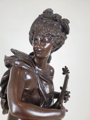 Carrier-Belleuse, Cigale, Large Bronze, 19th Century-SYQ-1739105