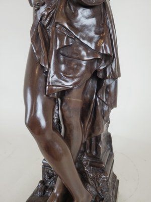 Carrier-Belleuse, Cigale, Large Bronze, 19th Century-SYQ-1739105