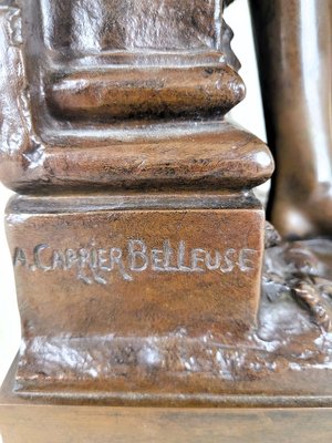 Carrier-Belleuse, Cigale, Large Bronze, 19th Century-SYQ-1739105