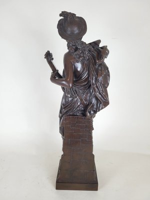 Carrier-Belleuse, Cigale, Large Bronze, 19th Century-SYQ-1739105