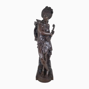 Carrier-Belleuse, Cigale, Large Bronze, 19th Century-SYQ-1739105