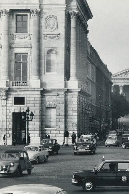 Cars, 1950s, Black and White Photograph-DYV-1219791