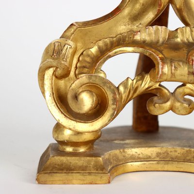 Carved and Golden Wood Sculpture-VMM-1271720