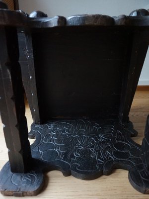 Carved Black Forest Armchair, 1880s-EA-1821387