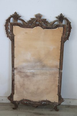 Carved & Gilded Wood Wall Mirror, 1910s-DCO-1257475