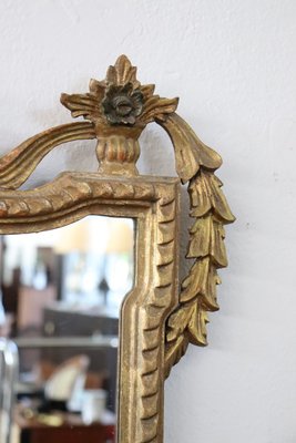 Carved & Gilded Wood Wall Mirror, 1910s-DCO-1257475