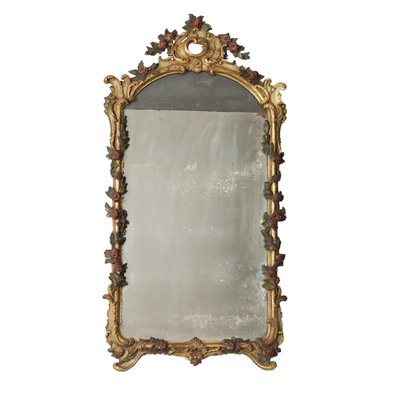 Carved Gilt Framed Mirror, Italy, Late 1800s-VMM-1351427