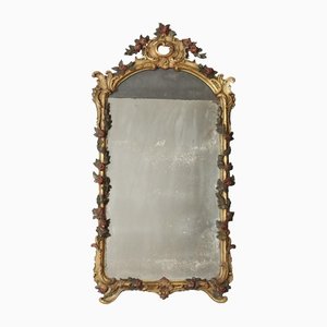 Carved Gilt Framed Mirror, Italy, Late 1800s-VMM-1351427