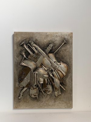 Carved Resin Attra Wall Art on Wood by Lam Lee-IJR-1394733