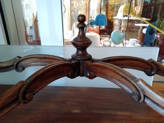 Carved Walnut Console Table, 1800s-ZFY-1153494