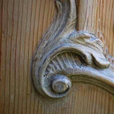 Carved Wardrobe in Fir, 1750-BGS-1437997