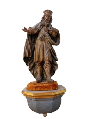 Carved Wood Figure of St. Joachim-SEI-1191414