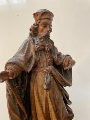 Carved Wood Figure of St. Joachim-SEI-1191414