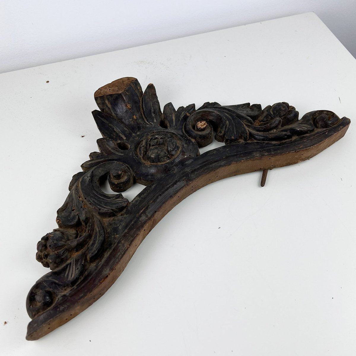 Carved Wood Salvage Fragment