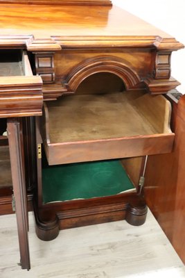 Carved Wood Sideboard, Early 20th Century-DCO-1436372