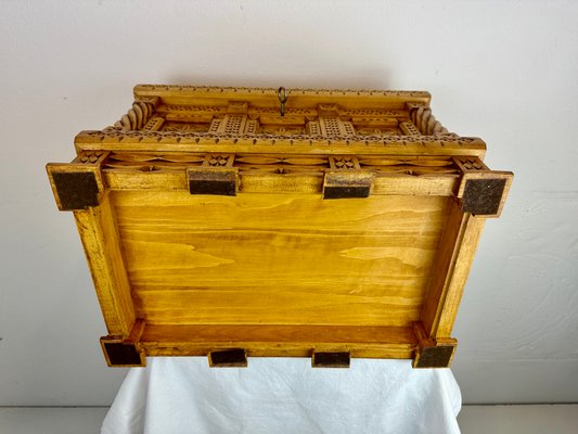 Carved Wooden Box Chest, 1988-ZDM-1765166