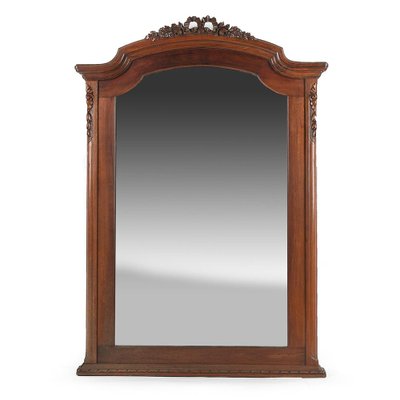 Carved Wooden Mirror-NQ-624841